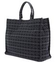 COCCINELLE Never Without Bag Jacquar Handbag Mul. Antrac / Noir