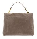 COCCINELLE Liya Suede Handbag Warm Taupe