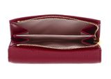 COCCINELLE Myrine Wallet Grained Leather Garnet Red COCCINELLE Myrine Wallet Grained Leather Garnet Red