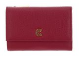 COCCINELLE Myrine Wallet Grained Leather Garnet Red COCCINELLE Myrine Wallet Grained Leather Garnet Red