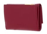 COCCINELLE Myrine Wallet Grained Leather Garnet Red COCCINELLE Myrine Wallet Grained Leather Garnet Red