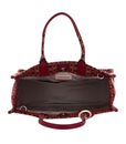 COCCINELLE Never Without Bag Jacquar Handbag Mul. Pulp Pink / Garnet Red COCCINELLE Never Without Bag Jacquar Handbag Mul. Pulp Pink / Garnet Red