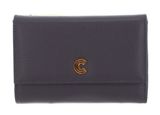 COCCINELLE Myrine Wallet Grained Leather Ardesia COCCINELLE Myrine Wallet Grained Leather Ardesia