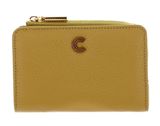 COCCINELLE Myrine Wallet Grained Leather Citronella COCCINELLE Myrine Wallet Grained Leather Citronella