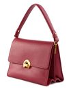 COCCINELLE Coccinelle Binxie Handbag Grained Leather Garnet Red