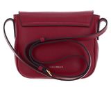 COCCINELLE Arlettis Handbag Grained Leather Garnet Red COCCINELLE Arlettis Handbag Grained Leather Garnet Red