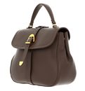 COCCINELLE Coccinelle Magalu Handbag Grained Leather Coffee