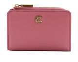 COCCINELLE Myrine Wallet Grained Leather Pulp Pink