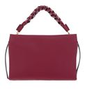 COCCINELLE Boheme Grana Double Crossbody Double Grainy Leather Garnet R / Pulp P COCCINELLE Boheme Grana Double Crossbody Double Grainy Leather Garnet R / Pulp P