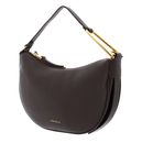 COCCINELLE Priscilla Handbag Grained Leather Coffee