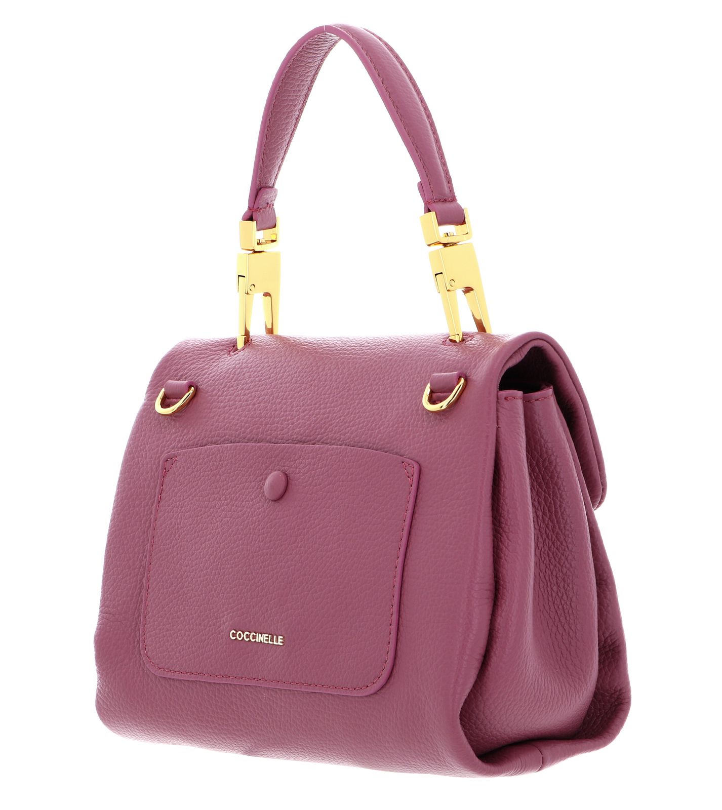 COCCINELLE handbag Handbag Grained Leather Pulp Pink | Buy bags, purses ...