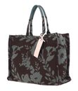 COCCINELLE Never Without B. Flow. Jacq Handbag Flower Mul. Coff / K. Gree