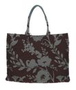 COCCINELLE Never Without B. Flow. Jacq Handbag Flower Mul. Coff / K. Gree