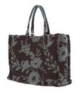 COCCINELLE Never Without B. Flow. Jacq Handbag Flower Mul. Coff / K. Gree