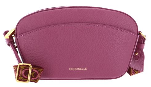 COCCINELLE Enchanteuse Mini Bag Grained Leather Pulp Pink