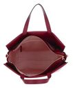 COCCINELLE Boheme Grana Double Handbag Double Grainy Leather Garnet R / Pulp P
