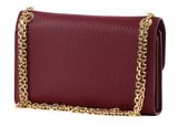 COCCINELLE Coccinelle Ever Mini Bag Wallet Grained Leather Garnet Red