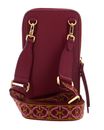 COCCINELLE Pixie Hi-Tech Phone Bag Garnet Red COCCINELLE Pixie Hi-Tech Phone Bag Garnet Red
