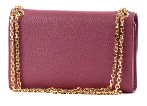 【関税&送料込】Coccinelle Wallets Pink Coccinelle - Metallic Soft Leather wallet Pink - The Corner