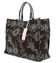 COCCINELLE Never Without B. Flow. Jacq Handbag Flower Mul. Coff / K. Gree