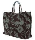 COCCINELLE Never Without B. Flow. Jacq Handbag Flower Mul. Coff / K. Gree