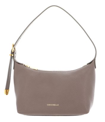 COCCINELLE shoulder bag Mini Bag Grained Leather Warm Taupe