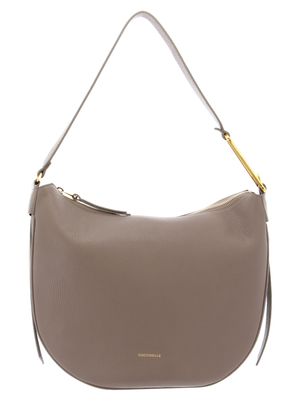 COCCINELLE Coccinelle Priscilla Handbag Grained Leather Warm Taupe