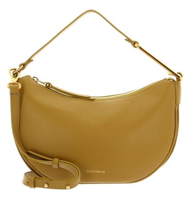 COCCINELLE Priscilla Handbag Grained Leather Citronella