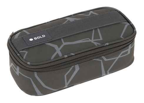 Lässig Bold Spacy Pencil Case Edges Grey