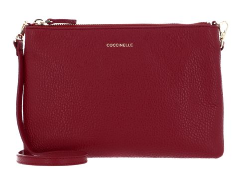 COCCINELLE Best Crossbody Bag Garnet Red
