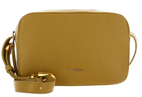 COCCINELLE Coccinelle Gleen Handbag Grained Leather Citronella