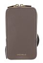 COCCINELLE Flor Hi-Tech Phone Bag Warm Taupe