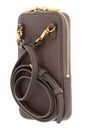 COCCINELLE Flor Hi-Tech Phone Bag Warm Taupe