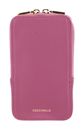 COCCINELLE Flor Hi-Tech Phone Bag Pulp Pink COCCINELLE Flor Hi-Tech Phone Bag Pulp Pink