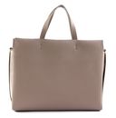 COCCINELLE Boheme Handbag Grained Leather Warm Taupe COCCINELLE Boheme Handbag Grained Leather Warm Taupe