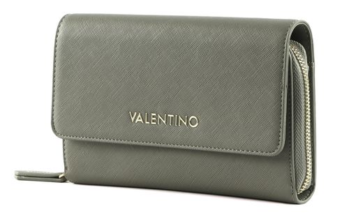 VALENTINO Zero Re Wallet With Shoulder Strap Grigio