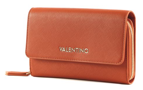 VALENTINO Zero Re Wallet With Shoulder Strap Arancio