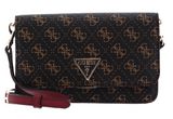 GUESS Noelle Xbody Flap Organizer Brown GUESS Noelle Xbody Flap Organizer Brown