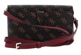 GUESS Noelle Xbody Flap Organizer Brown GUESS Noelle Xbody Flap Organizer Brown
