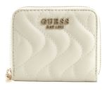 GUESS Eco Mai SLG Small Zip Around Wallet White