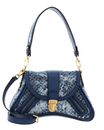 GUESS Belle Vintage Flap Shoulder Bag Denim Logo GUESS Belle Vintage Flap Shoulder Bag Denim Logo