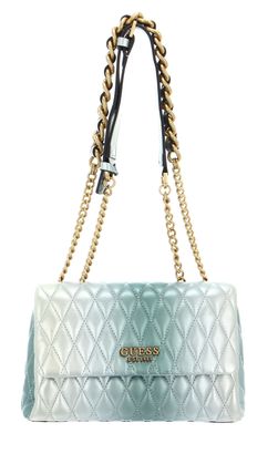 GUESS Dema Multi Compartment Xbody Teal Multi