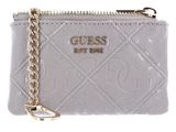 GUESS Caddie Zip Pouch Taupe GUESS Caddie Zip Pouch Taupe