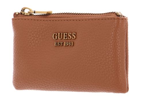 GUESS Becci Zip Pouch Cognac