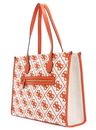 GUESS Silvana Girlfriend Tote Orange Logo GUESS Silvana Girlfriend Tote Orange Logo