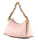 GUESS Geva Three Compartment Shoulder Bag Rose Logo