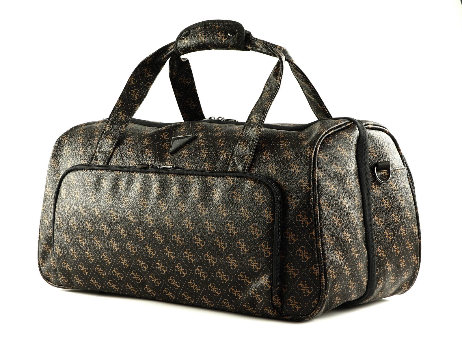 GUESS travel bag Divvy Duffel Bag Brown Buy bags, purses