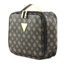 GUESS Wilder Travel Cosmetic Organizer Case Brown GUESS Wilder Travel Cosmetic Organizer Case Brown