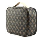 GUESS Wilder Travel Cosmetic Organizer Case Brown GUESS Wilder Travel Cosmetic Organizer Case Brown