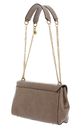 GUESS Katey Flap Shoulder Bag Dark Taupe